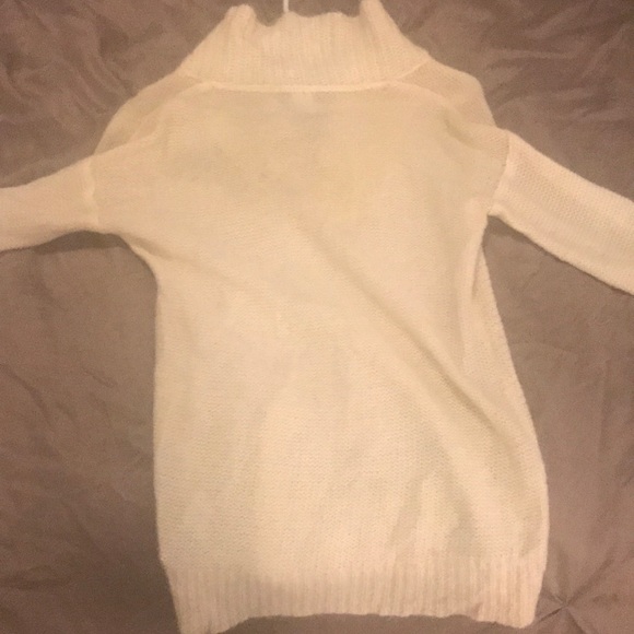 Jcrew knit cream sweater tunic - Picture 2 of 2